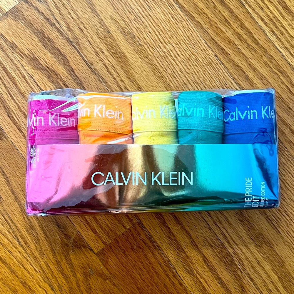 NWT Calvin Klein Pride Jock Strap 5 Pack